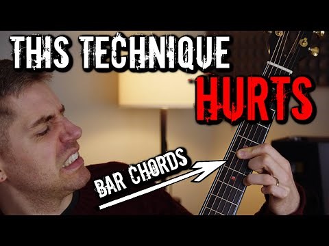 BAR CHORDS:The Most Challenging Guitar Technique for Beginners ...