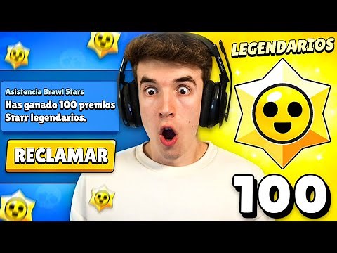 APERTURA del GANADOR de LOS *100 DROPS LEGENDARIOS* GRATIS de BRAWL STARS