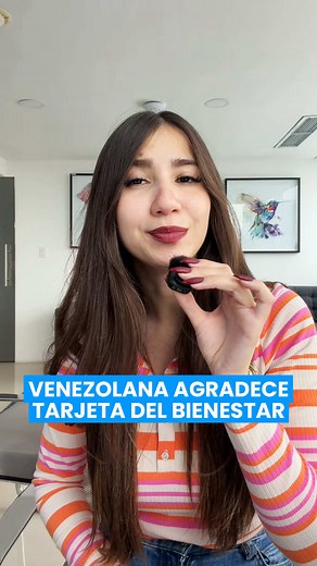 Venezolana agradece tarjeta del Bienestar en México: qué pasó
