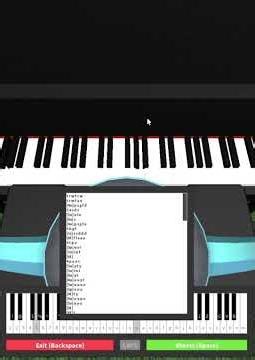 Day 1: Learning how to play "Blue" on roblox piano