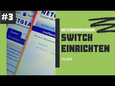 Network Cabinet #3: Setting up and configuring VLAN on the switch
