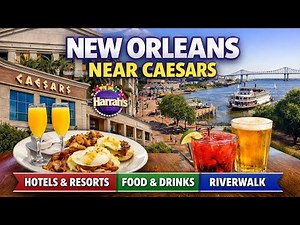 Exploring New Orleans Near Caesars: Hotels, Food, Drinks & Riverwalk