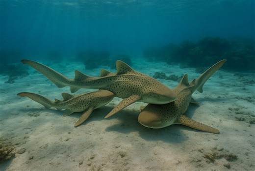 Trois requins filmés en plein accouplement en Nouvelle-Calédonie : des images inédites qui bousculent la science