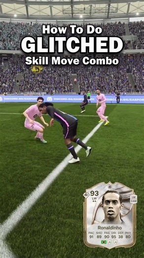 How To Do GLITCHED Skill Move Combo #fc26 #shorts #football #soccer