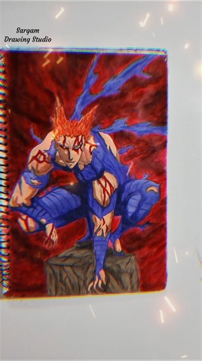 Drawing Garou from One Punch Man #shorts #onepunchman.