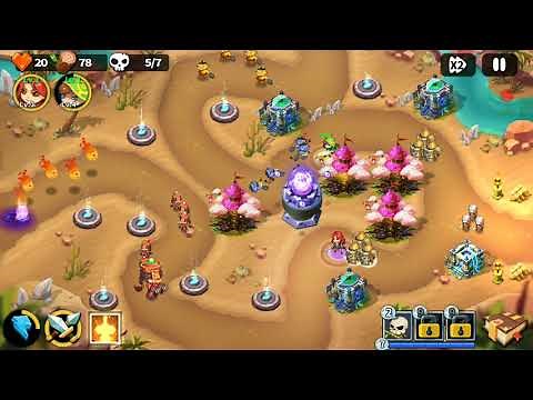 Hero Defense King - Stage 40 - Normal 3 Gems