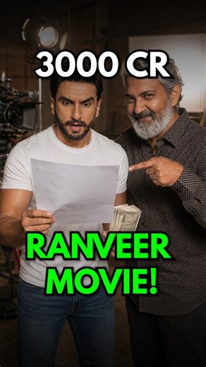 ₹3000 Crore 🤯 New Ranveer Singh Movie!