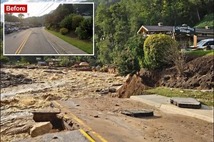 Picturesque North Carolina mountain town destroyed by Hurricane Helene as death toll surpasses 100: ‘There’s just nothing left’