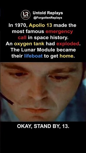 The moment the mission went wrong #apollo13 #space #history