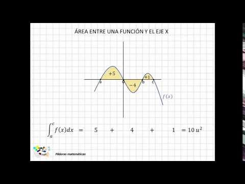 25 Area between a function and the X-axis