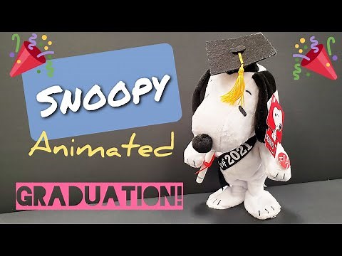Snoopy Peanuts Graduation Animated - CVS