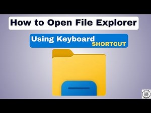 How to Open File Explorer Using Keyboard Shortcuts! 🚀