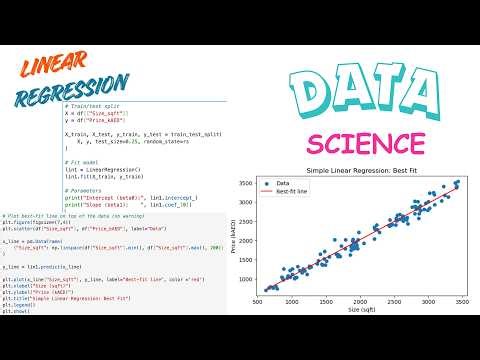 Data Science: Linear Regression, Practical Implementation