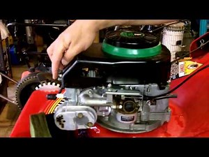 Lawn Mower Repair Tecumseh 4.5 Part 2 of 6 Remove Carb