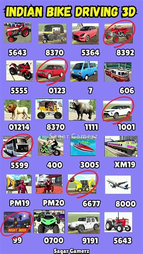 Only Real code 💥 Indian bike driving 3d all new cheat code update + plugin cheat code