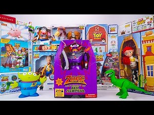 Disney Pixar Toy Story Collection Unboxing Review | Woody & Buzz Lightyear & Zurg & Aliens