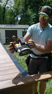 First time using the new @dewalttough router! Powerful and smooth! Will be using again for sure. Grip feels nice and with dust collection hooked up, I bet it would be amazing! Well done Dewalt! Notice I did add the @isotunes hearing protection midway down realizing that was a smart move! | RR Buildings