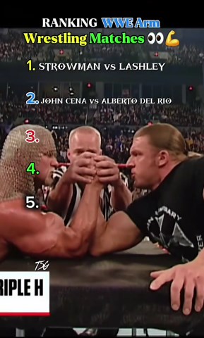 WWE Top 5 Arm Wrestling Moments