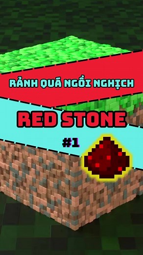 Ngồi rảnh rỗi mày mò công thức đá đỏ chế cái cổng 3x3 mà mãi không được, nó cứ bị chập chờn 1-2 block, ai rành đá đỏ chỉ mình nguyên nhân với :(( #minecraft #game #redstone #sangtao #chetao