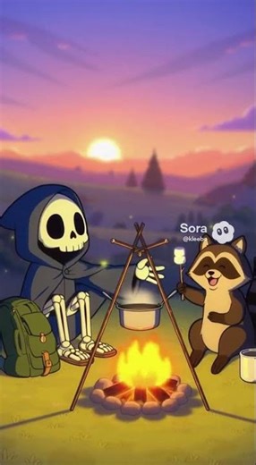 Meet Kleebone, a small, friendly skeleton adventurer!