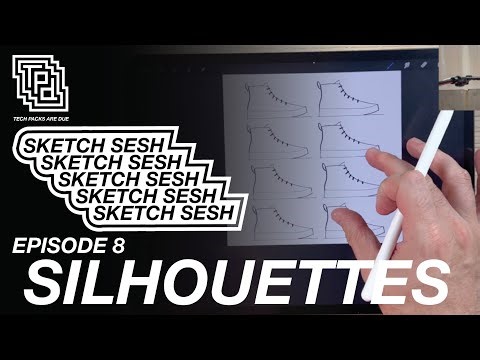 TPD : FOOTWEAR DESIGN PODCAST : Sketch Session : Silhouettes