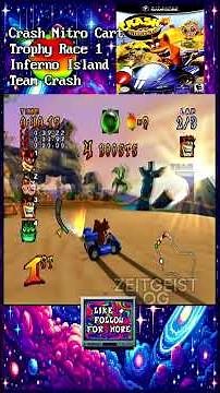 Crash Nitro Kart Inferno Island