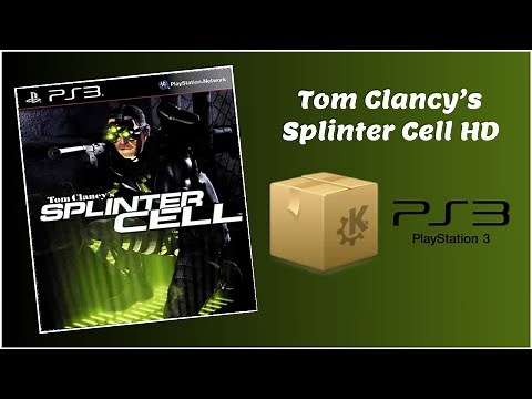 Tom Clancy's Splinter Cell HD PKG PS3