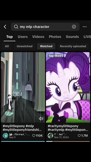 My Little Pony Rarity Crying Character – Sad MyCharacter Clip
