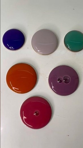 Colorful Button Collection Aesthetic#shorts#viral#trending#satisfying#coins#oddlysatisfying