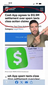 1.1K views · 6.4K reactions |  Cash App hit with a $12.5M lawsuit...