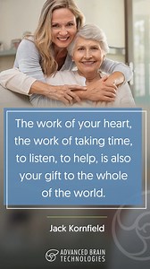 At Advanced Brain Technologies, we believe in the power of music to heal and transform lives. The Listening Program is a tool to better brain health, supporting one listener at a time. "The work of your heart, the work of taking time, to listen, to help, is also your gift to the whole of the world." -Jack Kornfield #brainpotential #transformativemusic #TheListeningProgram | Advanced Brain Technologies | Facebook