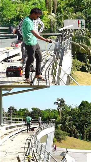 ঝুঁকি নিয়ে ফুটেজ সংগ্রহ করতে হয় সাংবাদিকদের, নিরাপত্তার কথা ভেবে উঁচু করা হচ্ছে স্টেডিয়ামের রেলিং