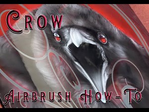 Airbrush Crow How To