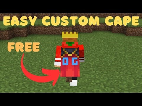 How to Make a Custom Minecraft Cape - For Free!