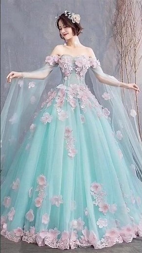 #viral #beautiful cindrella ball gown / Princess ball gowns bridal ball gown #weddingattire