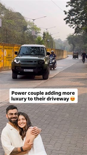 Virat Kohli and Anushka Sharma’s new car spotted at their Versova home 🚗✨ Power couple adding more luxury to their driveway 😍 | Telly Drama