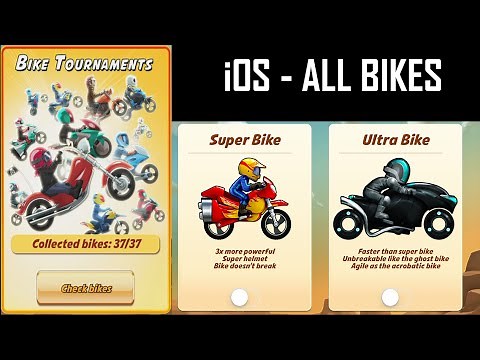 ALL BIKES HACK + ALL TOURNAMENT BIKES | Bike Race Pro & BikeRaceTFG (iOS) [UPDATED30Jan17]