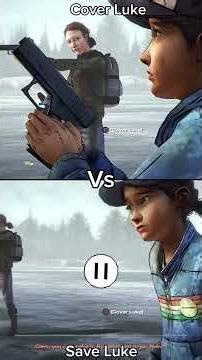 Cover Luke or Help Him? The Walking Dead Choice