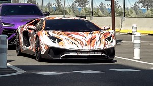 Lamborghini Aventador SV with Capristo Carbon Edition Exhaust - Revs and Flames ! | ExoticCarspotters