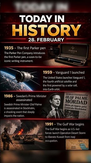 What happened 28.february in history? #didyouknow #dailyfacts