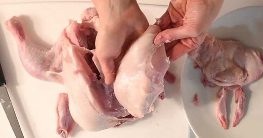 How to easily debone a whole chicken