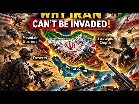 Why Iran Is Almost Impossible To Conquer | The Geography That Protects Iran