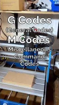 CNC Crash Course #1 First Moves & M‑Codes