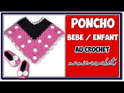 How to make a baby poncho, very easy crochet tutorial, step by step