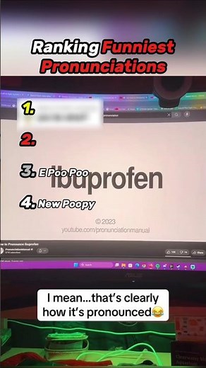 Ranking Funniest Pronunciations