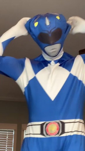 Emulating Baby Blue Ranger with a New Suit | Jean Victor Mackie