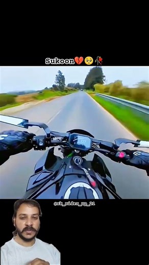 Ninja z900 rider sad heart broken riding 😥
