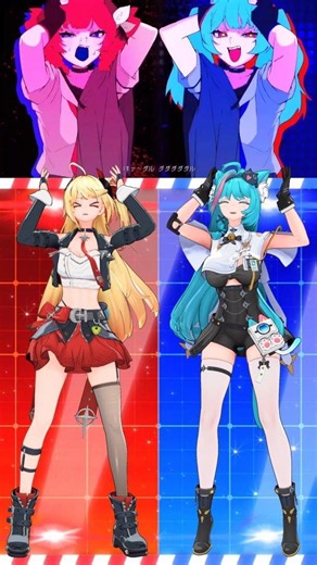 【NTE MMD】Akane Rin×Mint/ ダダダダダル(Dadadadadaru) 【Neverness to Everness】