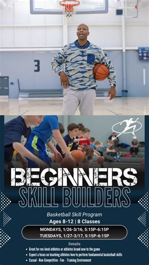 The Beginner Skill Builder - Basketball Program (BSB Program) is a 50-minute co-ed training program for athletes (ages8-12) ready to move beyond Little Legends. BSB focuses on helping kids learn to shoot, lay up, dribble with both hands, pass, and catch. This program is suitable for beginner athletes who want to build their basketball skills in a non-competitive setting. @legacy_centermi @legacycenter_littlelegends Call Coach Fox for more information - 313.727.9435 | Legacy Center Basketball