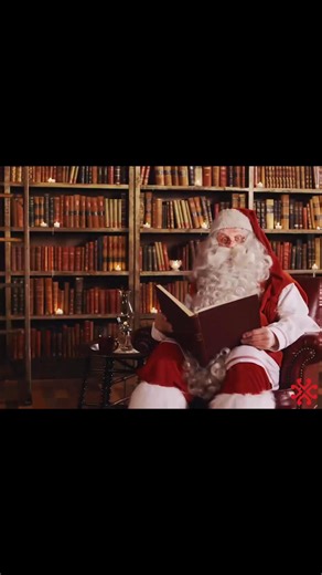 11K views · 95 reactions | Do you think Santa has your big book in his library ? https://www.portablenorthpole.com/en/santa-video#SantaClaus #ChristmasMagic #SantaIsComing #PersonalizedSantaMessage#ChristmasCountdown | Portable North Pole | Facebook
